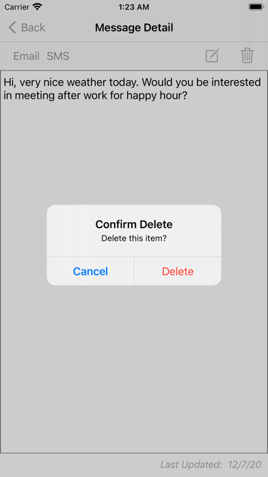 Frequent Messages - SMS&Email应用截图