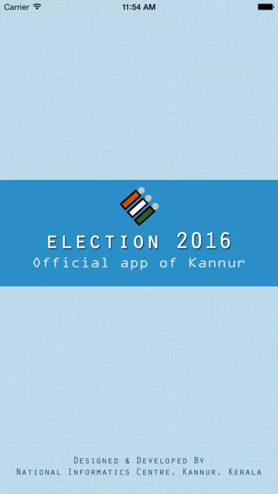 Ảnh chụp màn hình của General Election 2016 Kannur