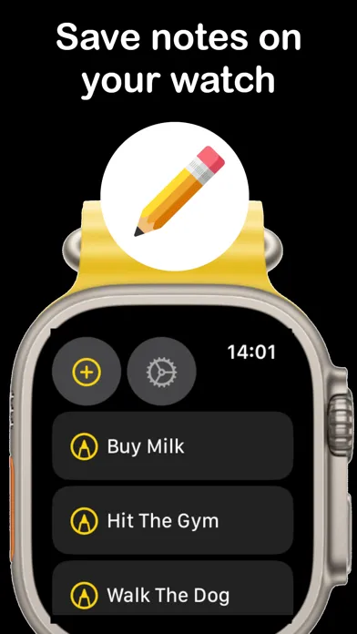 NoteWatch: Watch face notes应用截图
