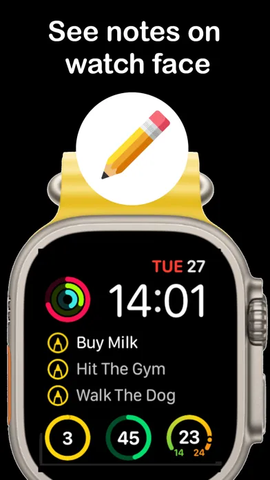 NoteWatch: Watch face notes应用截图