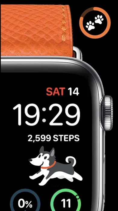 صور StepDog - Watch Face Dog