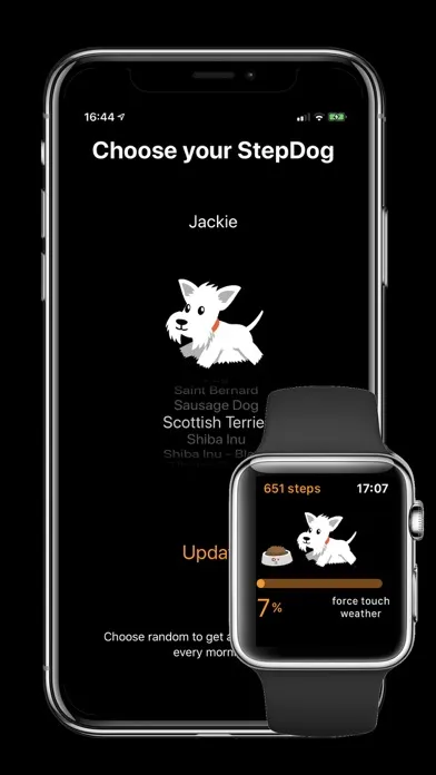صور StepDog - Watch Face Dog