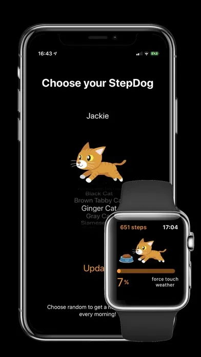 صور StepDog - Watch Face Dog