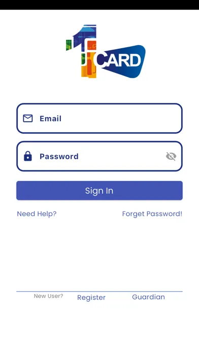1Card App 스크린샷