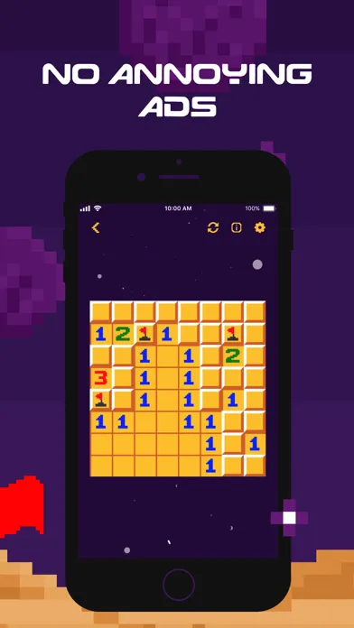 Ảnh chụp màn hình của Minesweeper Classic Puzzle App