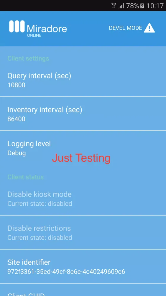 DCMGlobal testing Ekran Görüntüleri