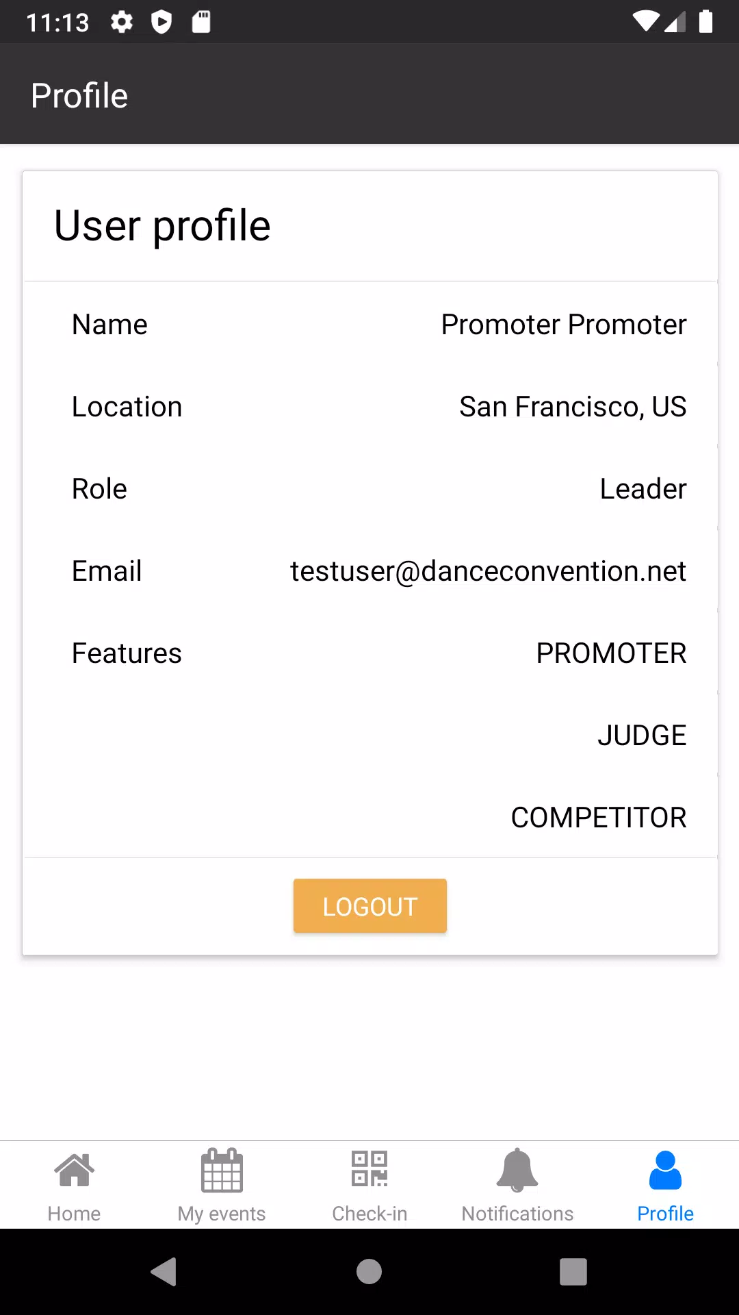 danceConvention Screenshots
