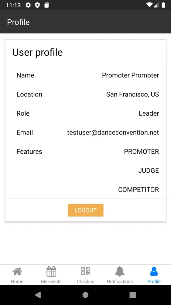 danceConvention Screenshots