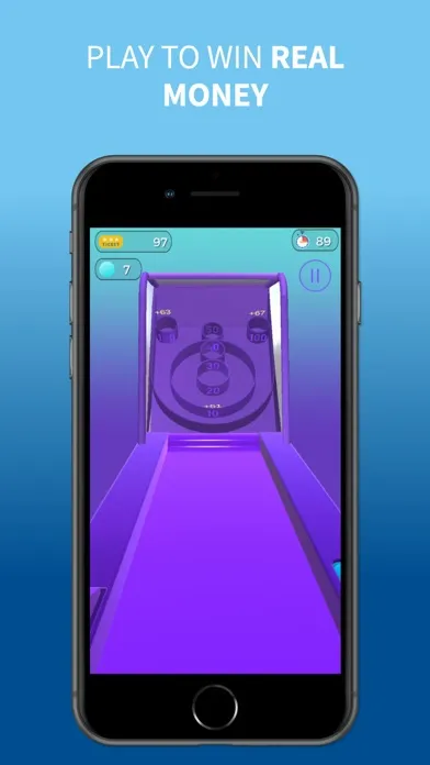 Ảnh chụp màn hình của Skee Ball Hop Arcade Game