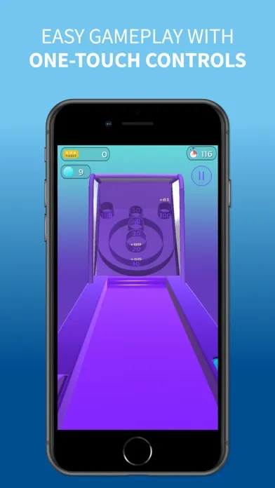 Ảnh chụp màn hình của Skee Ball Hop Arcade Game