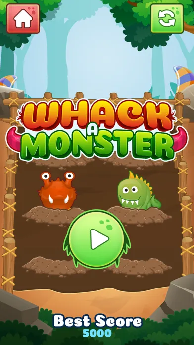 Whack A Monster Money Game سکرین شاٹس