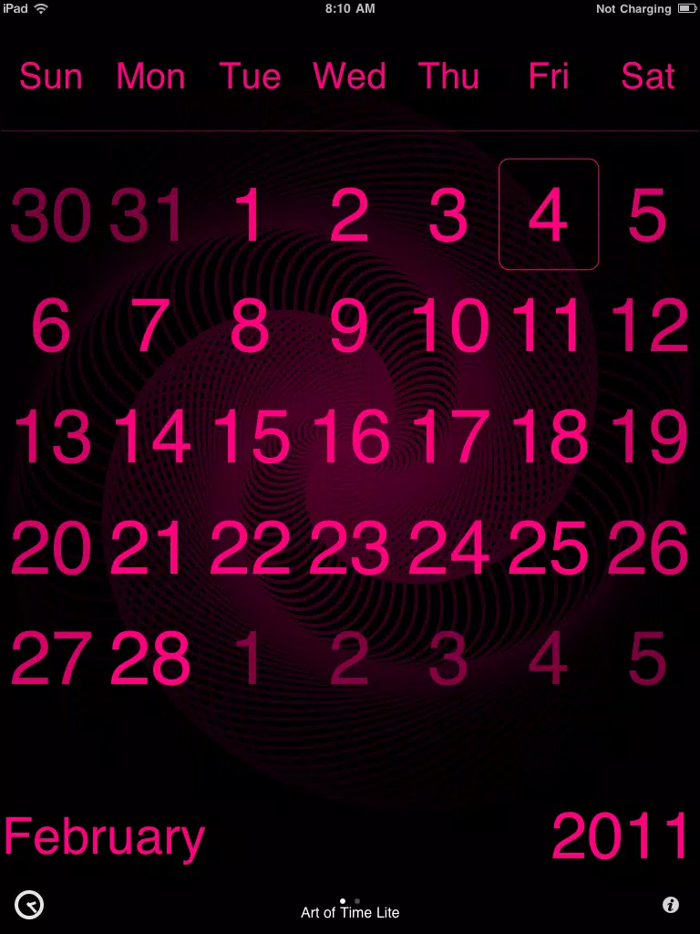Art of Time Lite iPad 應用截圖