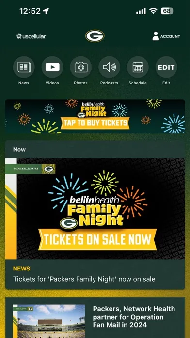Green Bay Packers Ekran Görüntüleri