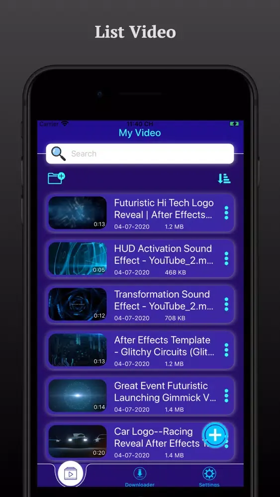 Video Saver - Video Secret应用截图