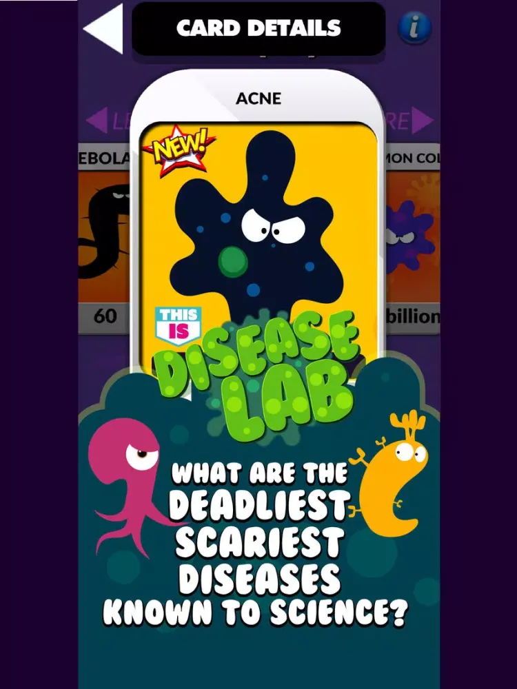 Disease Lab iPad  سکرین شاٹس