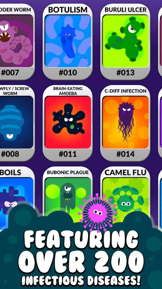 Disease Lab سکرین شاٹس