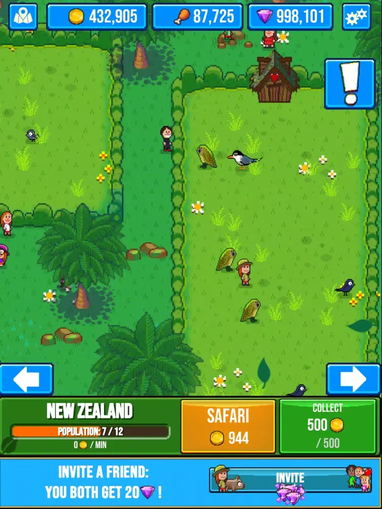Tangkapan layar Happy Safari: a zoo game iPad 