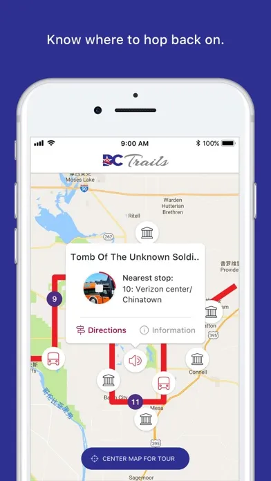 Capturas de pantalla de DC Trails - Hop On Hop Off