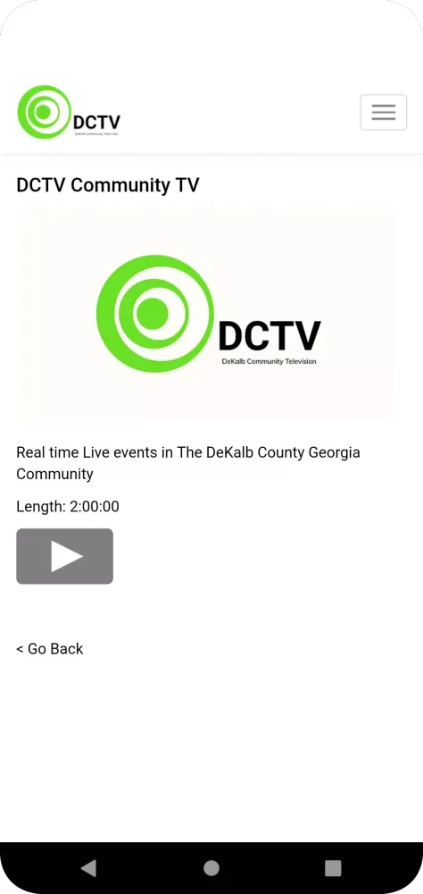 DeKalb Community Television Screenshots