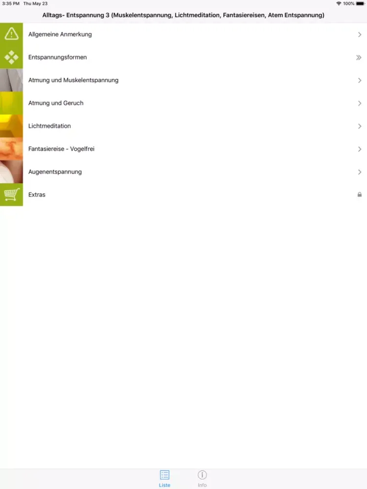 Alltagsentspannung 3 iPad  스크린샷