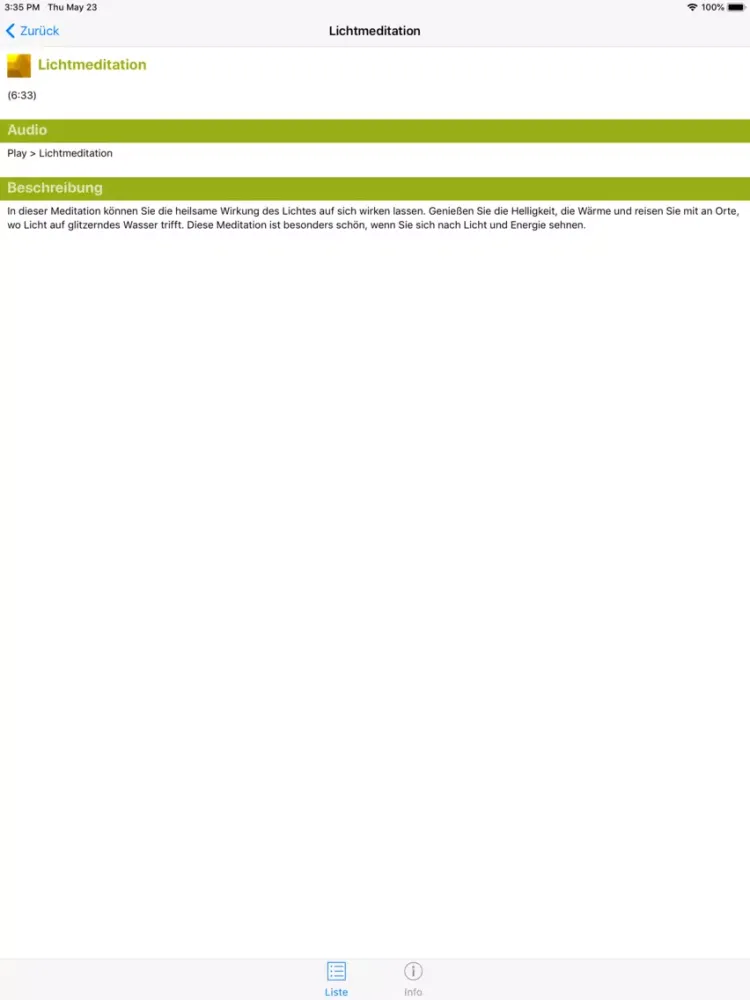 Alltagsentspannung 3 iPad  스크린샷