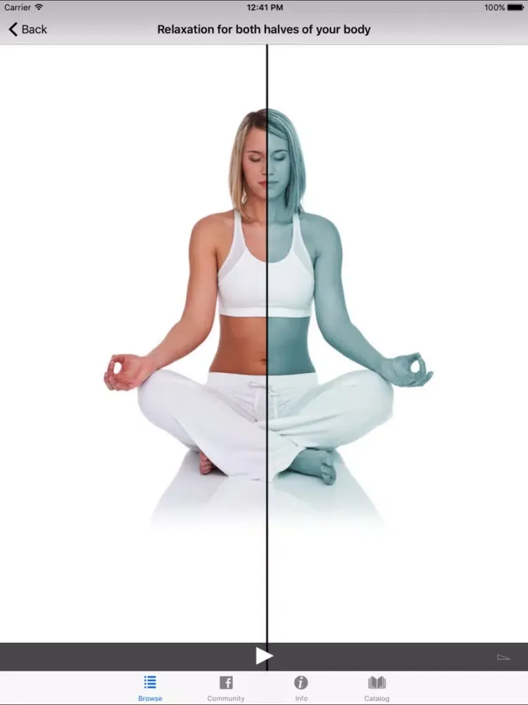Ảnh chụp màn hình của Autogenic Training Progressive Muscle Relaxation 2 iPad 