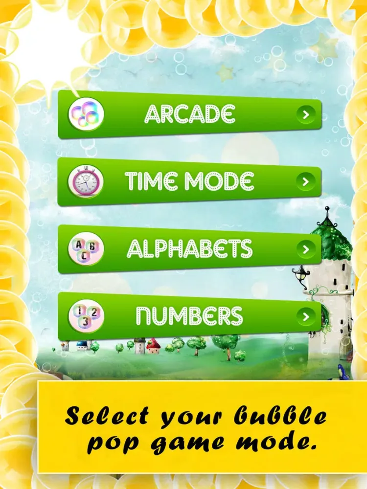Bubble Popper Educational Game iPad  Ekran Görüntüleri