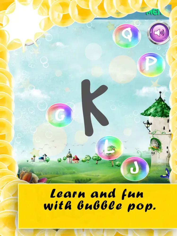 Bubble Popper Educational Game iPad  Ekran Görüntüleri