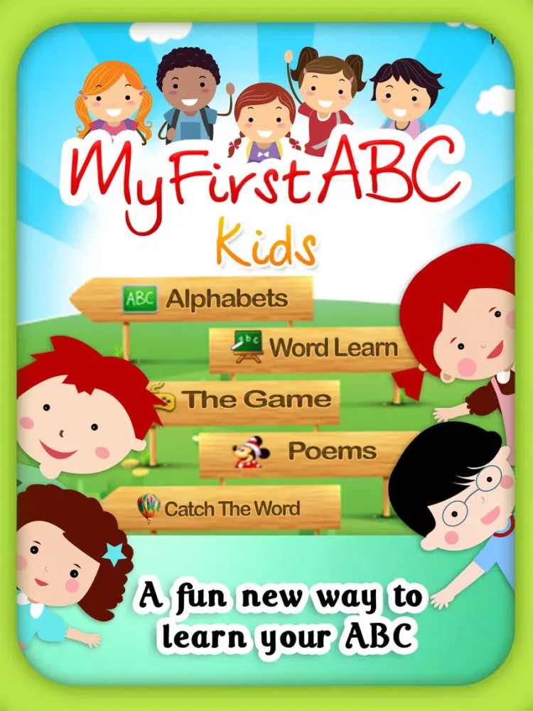 Zrzuty ekranu First ABC Kids-Learn Alphabets iPad 
