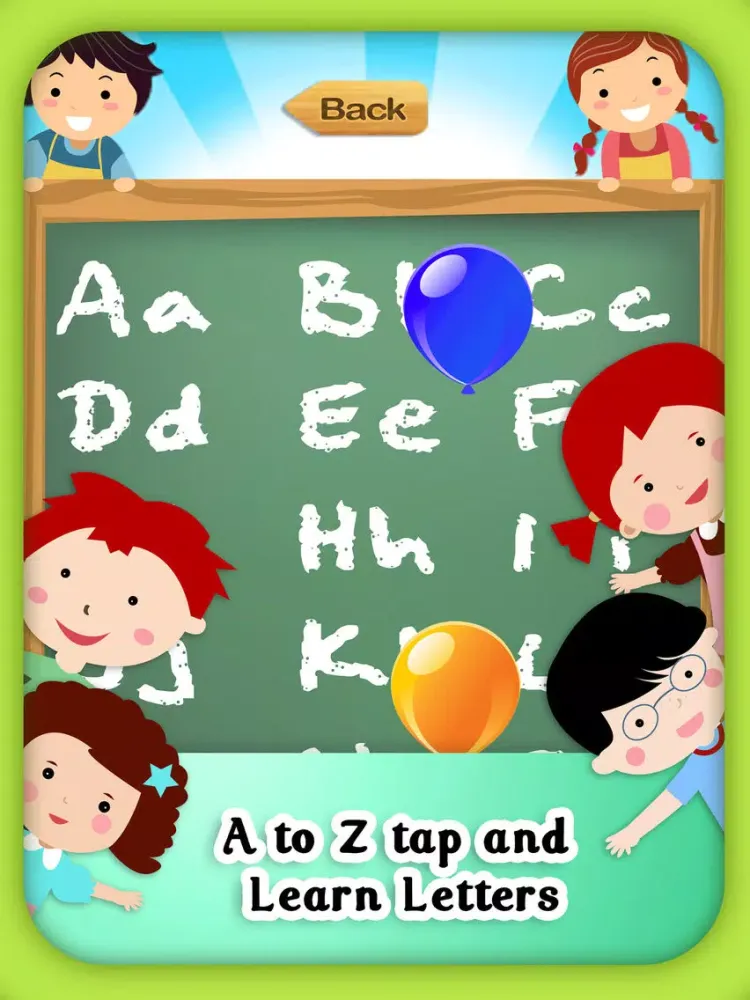 Zrzuty ekranu First ABC Kids-Learn Alphabets iPad 