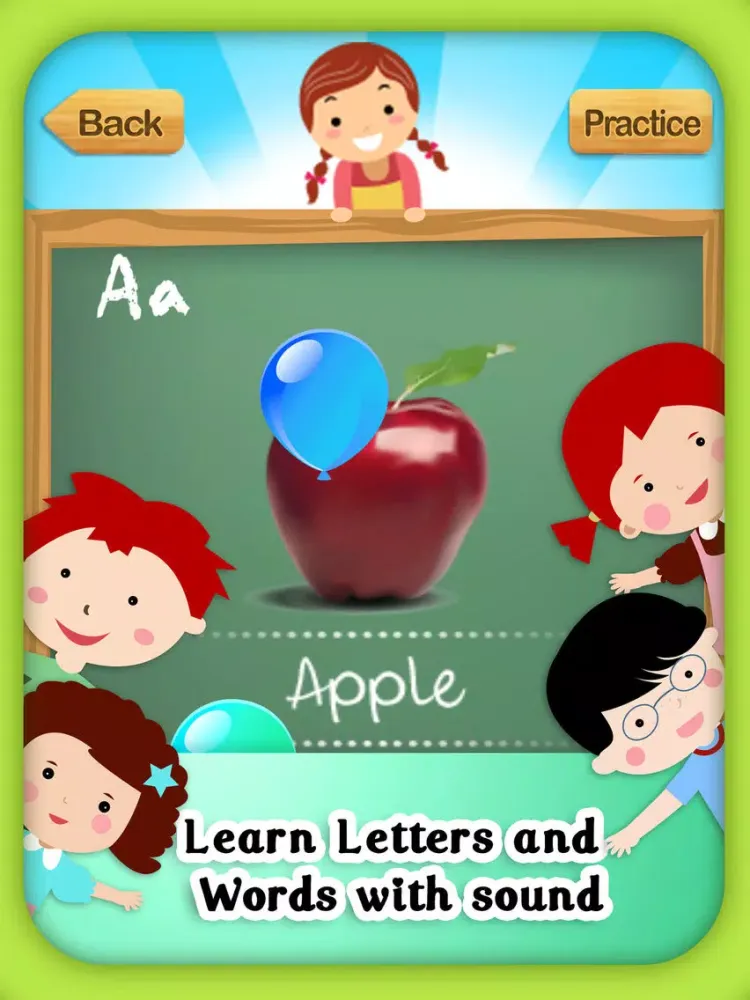 Zrzuty ekranu First ABC Kids-Learn Alphabets iPad 