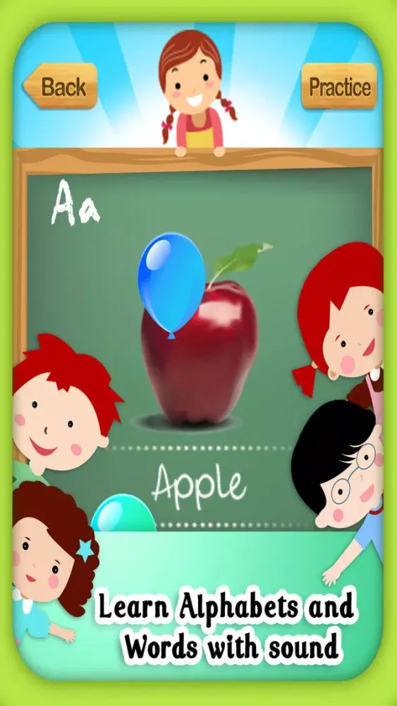 Zrzuty ekranu First ABC Kids-Learn Alphabets