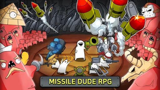 Missile Dude RPG : idle hero स्क्रीनशॉट