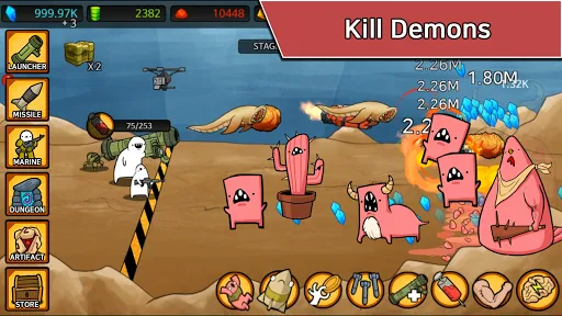 Missile Dude RPG : idle hero स्क्रीनशॉट