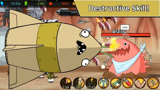 Missile Dude RPG : idle hero स्क्रीनशॉट