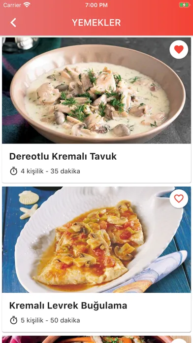 Şefim سکرین شاٹس