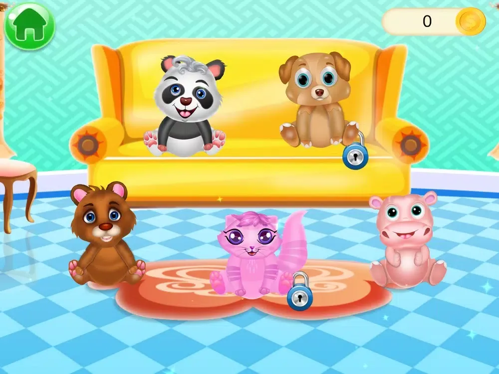 Captures d'écran de Baby Pet Wash Dressup Bathing iPad 