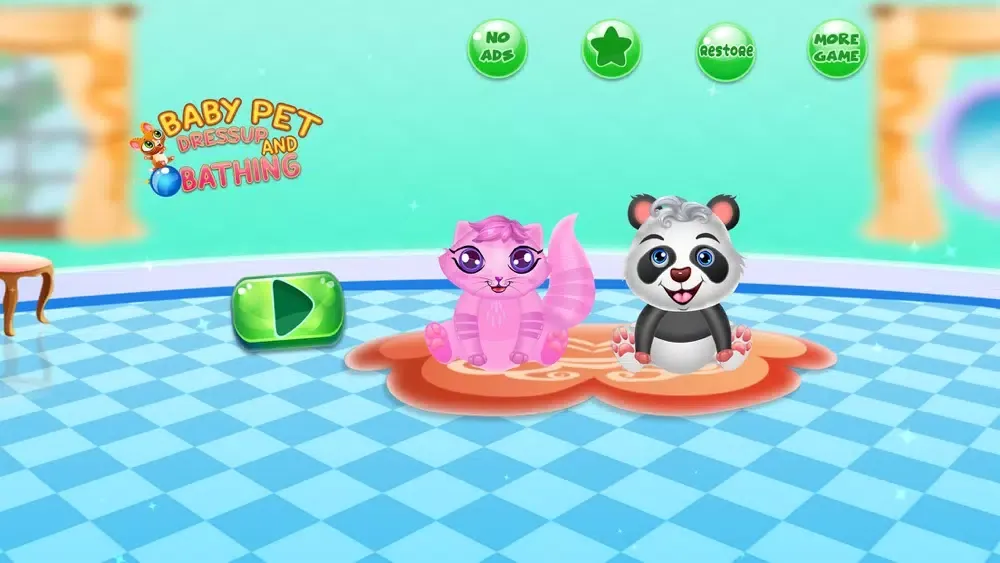 Captures d'écran de Baby Pet Wash Dressup Bathing