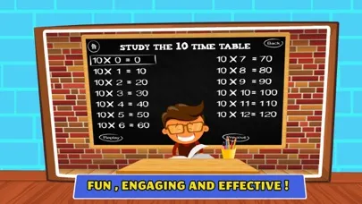 Times Tables Multiplication Screenshots