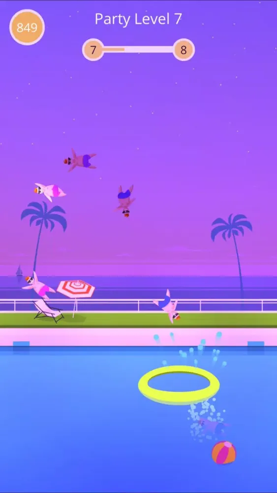 Capturas de tela do Pool Party 24/7
