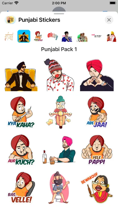 Animated Punjabi Stickers স্ক্রিনশট
