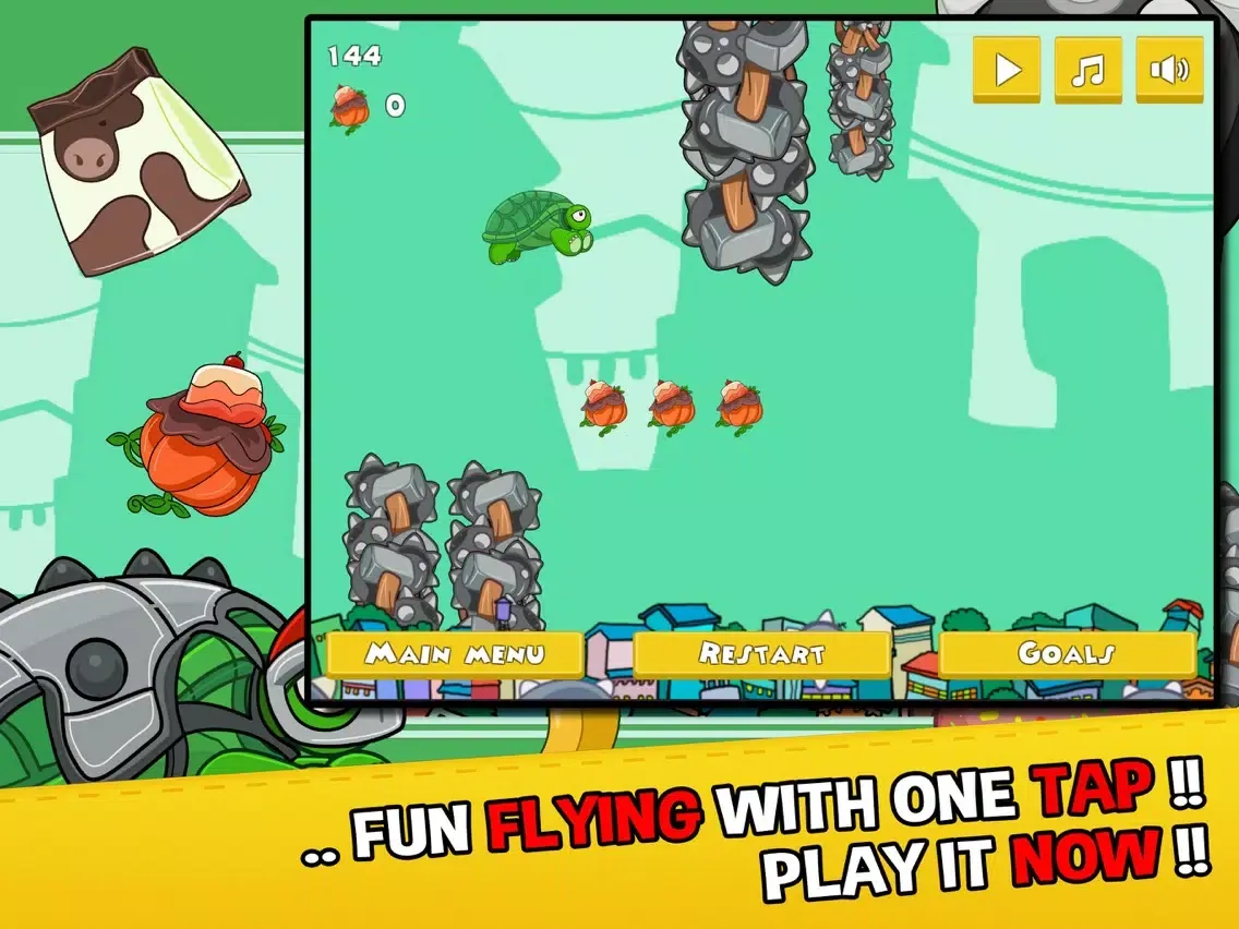 Capturas de pantalla de 2D Turtle Evolution - The tortoise games for boys iPad 