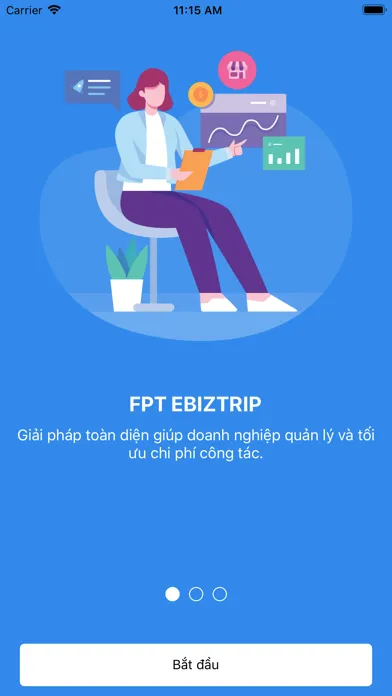 Скриншоты FPT.eBizTrip