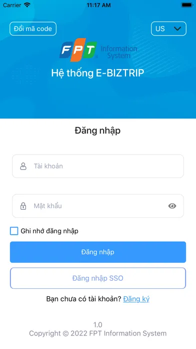 Скриншоты FPT.eBizTrip