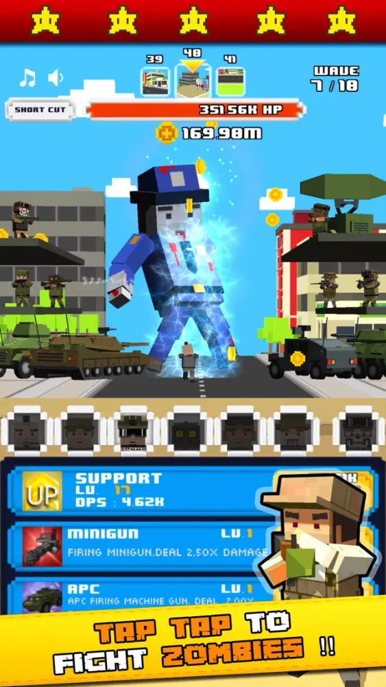 Tap Zombies Idle Clicker Game Screenshots