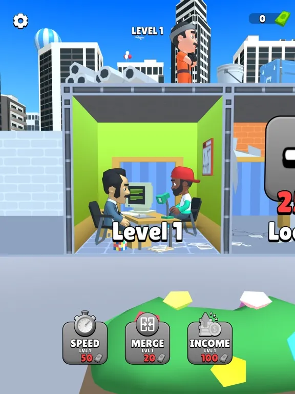 Capturas de tela do Tower Tycoon 3D: Build & Merge iPad 