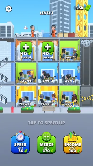 Capturas de tela do Tower Tycoon 3D: Build & Merge