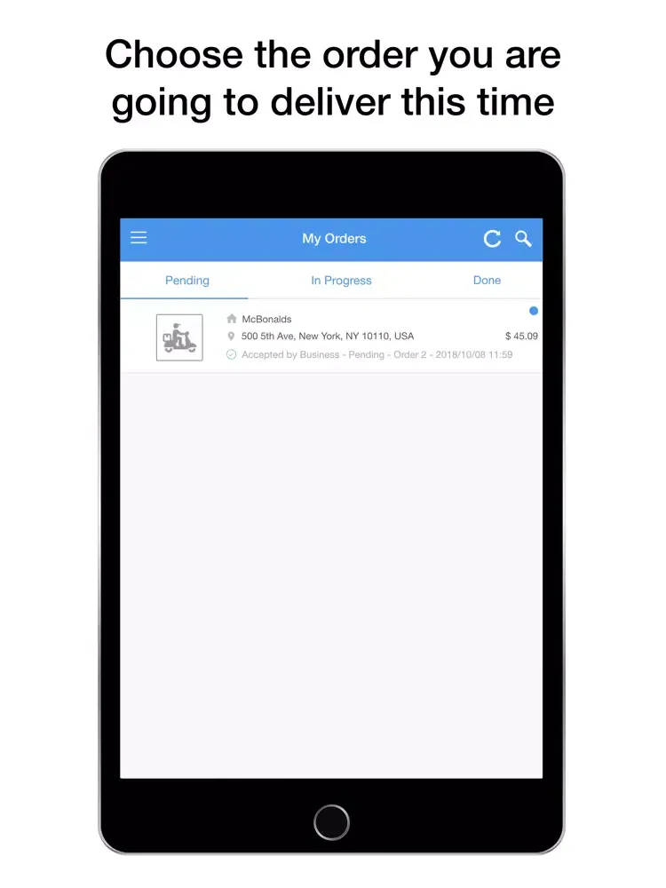 صور DD Drivers app iPad 