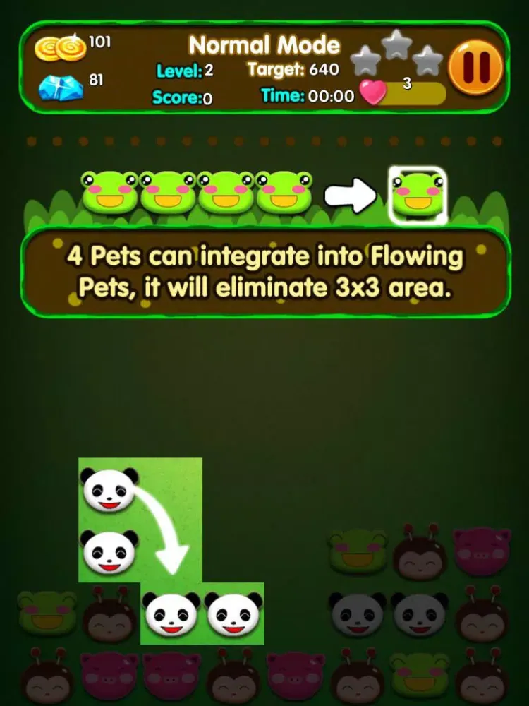 Pet Face Moving iPad  स्क्रीनशॉट