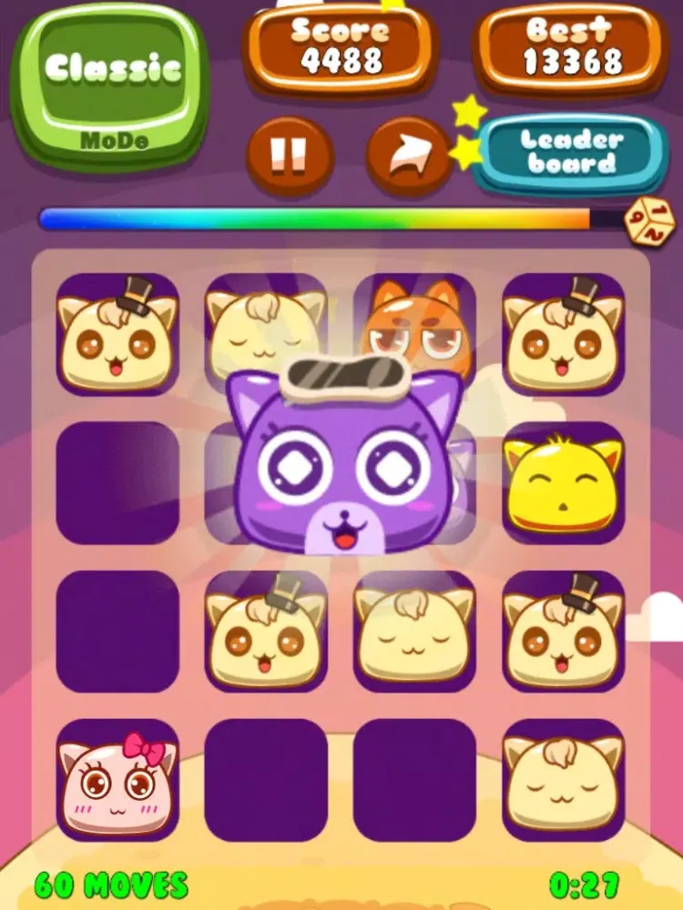 Tangkapan layar Cat 2048 Story iPad 